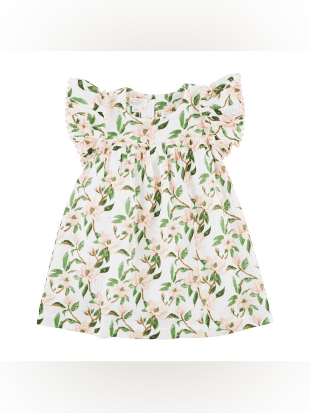 Mud Pie Magnolia Pom Pom Dress size 5T